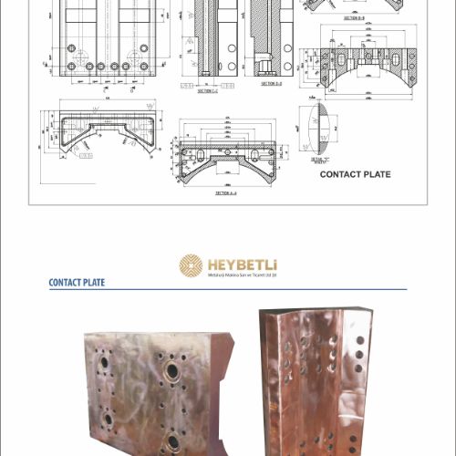 Copper Contact Plate