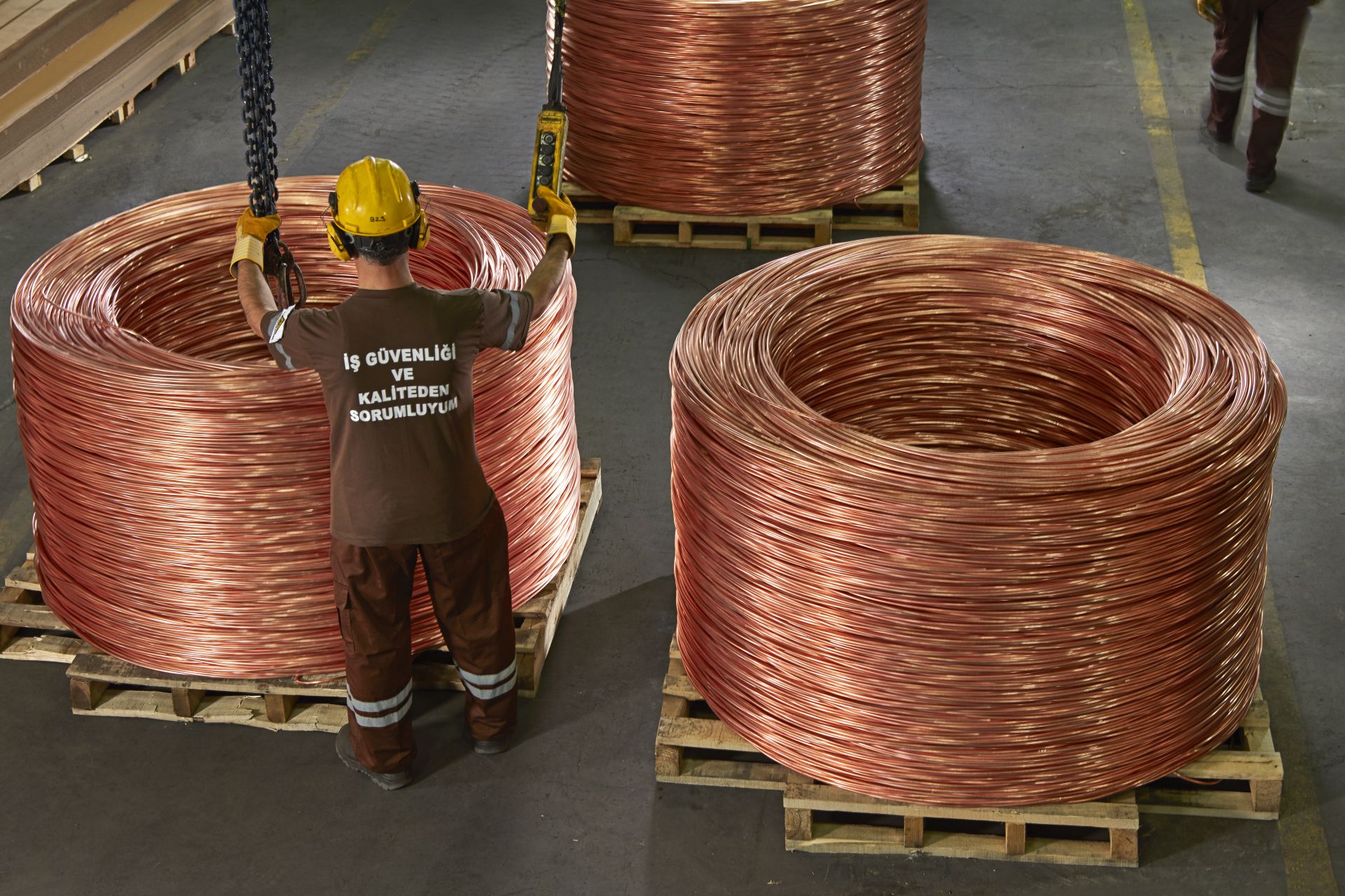 02. Copper ETP and OF Wire Rod ERBAKIR A.Ş. 8 mm Rod Wire (ETP) & (OF)
