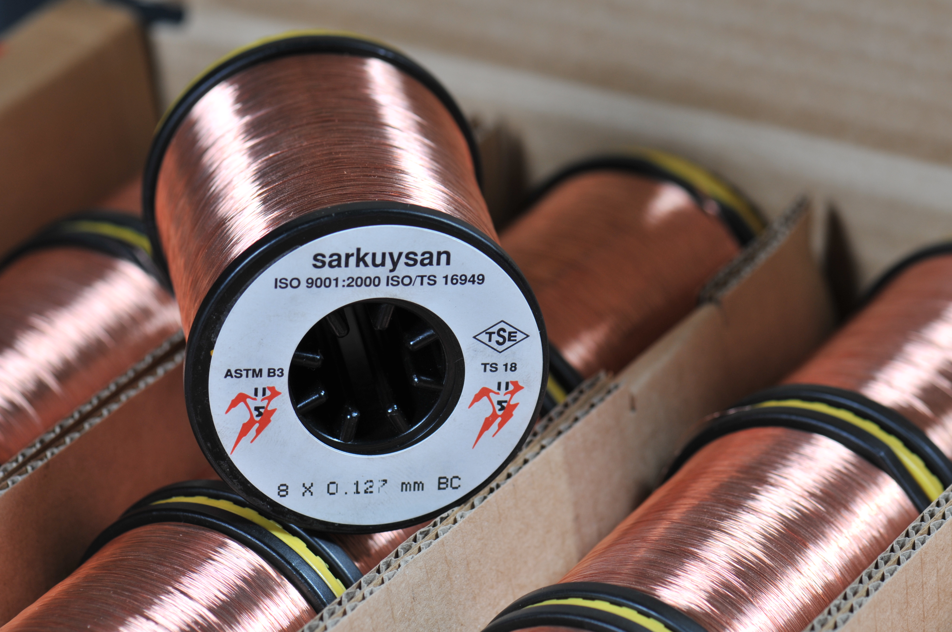 06. Copper Braiding Wire (Bare and Coated) - SARKUYSAN - Braiding Wire